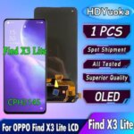 6.43 OLED OPPO Find X3 Lite LCD Touch Screen Digitizer Assembly OPPO CPH2145 LCD Display Replacement Bangladesh (New)