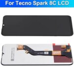 66 Tecno Spark 8C LCD Display Touch Screen Assembly Digitizer KG5K KG5J KG5N LCD Display Repair Parts 100% Tested (New)