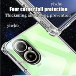 Shockproof Phone Case for Realme C67 4G Transparent Clear Silicone Soft TPU C55 C53 C51 C35 C33 2023 Back Cover C 67 55 53 51 35 (New)