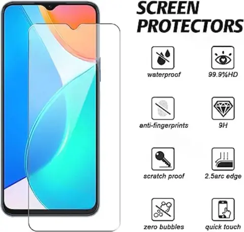 S2e6bf3610e7c4725ba36086e962855c5g_480x480q75 3Pcs Tempered Glass Huawei Nova12 11i 11 10 9 8i 7 SE Screen Protector Huawei Nova Y61 Y90 Glass (New) - Image 1