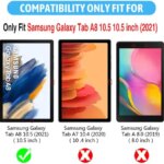 Samsung Galaxy Tab A8 105 inch X200 X205 2021 Tempered Glass Screen Protector SM-X200 SM-X205 Tablet Film Guard 105 (New)