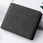 Fashion PU Leather Men Wallet Multi-card Slot Folding Card Bag Large-capacity Money Bag (New)