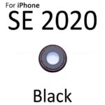 Back Rear Camera Lens Glass Ring Cover With Frame Holder iPhone SE 2020 2016 Replacement Parts (New)