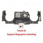 Original Laptop Motherboard For MacBook Pro 16' A2141 Logic Board With Touch ID I7 I9 512GB 1TB 2019 Year (New)