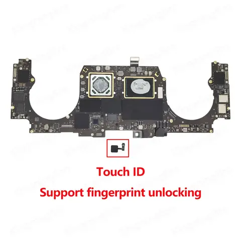 S2ee500a650384703b881604443660292T_480x480q75 Original Laptop Motherboard For MacBook Pro 16' A2141 Logic Board With Touch ID I7 I9 512GB 1TB 2019 Year (New) - Image 1