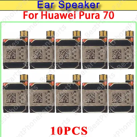 S2ef405bf917f493792b76183ba1b7b76U_480x480q75 1 2 5 10PCS EarSpeaker Huawei Pura70 Nova10 Nova11 Nova12 Honor 90 100 200 400 X7B X7C X7D X9C Replacement Spare Parts (New) - Image 1
