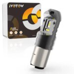 IVOTOW BA20D S2 LED for Chinese Taotao Scooter Moped ATV Bike 50cc 110cc 125cc 150cc 250cc ADV Motorcycle Headlight 12V 35/35W (New)