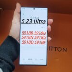 The Original S23Ultra Has Defects, Runs Well, and Can Be Used to Replace the Component Displays of S9180, S918D, and S918U. (New)