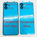 Gray White 67 Inch Nothing phone 2 Nothing Phone Two A065 Back Battery Cover Cover Housing Case No Camera Lens No Sticker (New)