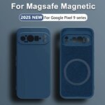 Luxury Magsafe Liquid Silicone Phone Case Google Pixel 9 Pro XL 8 7 6