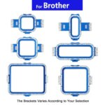 Magnetic Hoop for Brother PRS100 VR Embroidery Machine Mighty Hoops Embroidery Magnet Frames (New)