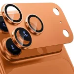 Metal Armor Lens Camera Protector iPhone 17 ProMax 17Pro 17Air Alloy Case Back Lens Tempered Glass Cover Protective Cap Bangladesh (New)