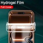 5PCS Gel Protector Apple iPhone 17 Air 16 Pro Max 15 14 Plus Hydrogel Front Screen Cover Film 17Pro Safety Film Not Glass (New)