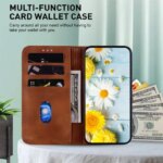 Luxury Leather Case TECNO Camon 20 19 NEO 17 Pro 18 16 Premier 18i 18P 17P Manget Buckle Card Slot Wallet Flip Case Cover (New)