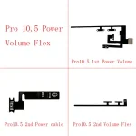 1 Power On Off Button Volume Switch Side Key Flex Cable iPad Pro 10.5 1st A1701 A1709 A1852/2nd Air 3 A2123 A2152 A2153 Bangladesh (New)