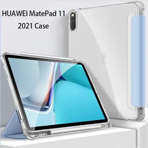S30bb9977e7704d83902d1114abf8ea3bm_480x480q75 Tablet Leather Cover Huawei Matepad 115S SE11 T10S T10 SE 104 MatePad 11 Pro 11 104 Pro 108 V6 V7 with Pencil Holder (New) - Image 1