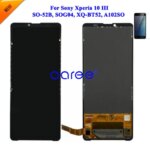 AMOLED LCD For Sony Xperia 10 III LCD Display For Sony Xperia 10 III XQ-BT52 Screen Touch Digitizer Assembly (New)