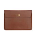 Free Custom Letters Laptop Sleeve For Macbook Air 13 Case 11 13.3 15.4 Retina Unisex Sleeve Envelope Leather Laptop Sleeve Pouch (New)