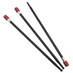 1pc Hexagonal Handle Red Extended Quick Release Self-locking Extension Rod Extension Rod 300mm Screwdriver Extension Rod Tool (New)