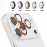 3D Metal Lens Protector Glass iPhone 17 Pro 17Pro Max 17 Air Alloy Back Camera Ring Cover iPhone16Pro 16ProMax Lens Case Bangladesh (New)