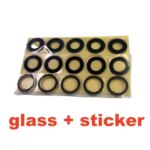 5pcs A+ Back Camera Glass iPhone 17 Air 16 Plus 15 Pro Max 14 13 Mini 12 Rear Camera Glass Lens Cover Holder Parts (New)