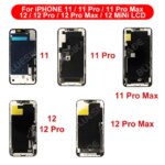 OLED iPhone X XR XS MAX Display 3D Touch Screen Digitizer 11 Pro 12 Mini 13 Pro Max 14 Plus 15 LCD Replacement Parts (New)