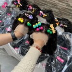 Premium Childrens Kinky Curly Wig 4x4 Lace Front 100% Human Hair Natural Color for Kids Daily Use Cosplay Brazilian Virgin Remy (New)