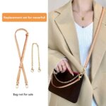 Bag Shoulder Strap For Lv Neverfull Bag Leather Bag Strap Extension Chain Underarm Bag Belt Crossbody Replacement Accessories (New)