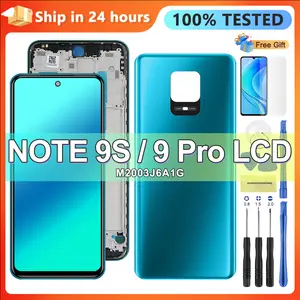 S33064aa56e3e427f92ab6a7ddc72e4c45_300x300q75-1 AMOLED Display Xiaomi Redmi Note 9S Lcd M2003J6A1G Display Touch Screen with Frame Redmi Note 9 Pro Screen Replacement Bangladesh (New) - Image 1