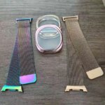 Mlanese Loop+case Samsung Galaxy Watch 8 40mm 44mm 2 pack Stainless Steel Metal Watch B+TPU cover Galaxy Watch 8 strap (New)