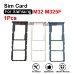 Sim Card Samsung Galaxy M32 SM M325F M325 Sim Tray MicroSD Holder Nano Slot Replacement Part Bangladesh (New)