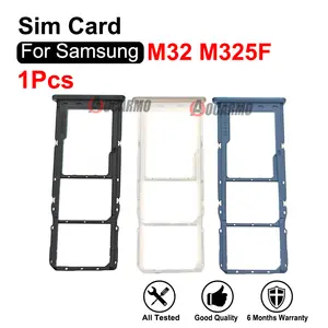 S3324eae05eba4e45aa1d0e5218e784fcC_300x300q75 Sim Card Samsung Galaxy M32 SM M325F M325 Sim Tray MicroSD Holder Nano Slot Replacement Part Bangladesh (New) - Image 1