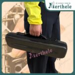 16/17 Holes Flute Bag Water-Resistant Carbon Fiber Backpack Flute Box With Adjustable Strap Flute Accessories (New)