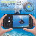 15 Meter Deep Waterproof Phone Case, Suitable for 6.9-Inch Devices, Suitable for iPhone, Samsung, Redmi, Etc, Vivo, Google, Oppo (New)