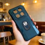 Non-Slip Case Oukitel WP60 5G With Finger Ring Bracket Soft Back Protection Cover (New)