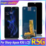 6.4" LCD For Sharp Aquos R5G LCD Display Screen Touch Panel Assembly Digitizer For Sharp Aquos R5 Screen Replacement