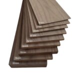 Black Walnut Natural Wood Board Handmaded Veneer Guitar Head Veneer Wood Crafts Material DIY (New)