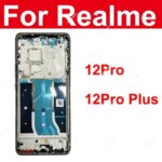 Middle Housing Realme P1 Pro 12 Pro 12Pro Plus 12X 5G Middle Housing Frame Front LCD Frame Cover Repair Parts (New)