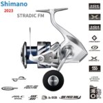 2023 Shimano STRADIC FM 1000S C2000S 2500S 2500SHG C3000 C3000HG C3000XG 3000MHG 4000MHG 4000XG C5000XG Spinning Fishing Reels (New)