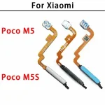 Fingerprint Xiaomi Poco M5 M5S Finger print sensor home button ribbon flex cable Replacement Spare Parts Bangladesh (New)