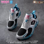 Moeyu Hatsune Miku Shoes Mens Shoes Vocaloid Cosplay Anime Man Womens Sneaker Casual Tennis Lace Up Sport Running Shoes (New)