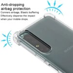 Sony Xperia 1 5 10 V IV III II Reinced Corners Shockproof Soft TPU Airbag Clear Case Xperia1 Xperia5 Xperia10 (New)