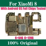 Global Version Motherboard for Xiaomi Mi 8 ROM 6+64G 6+128G Good Tested Full Work Mainboard Logic Circuit Plate for Mi 8 (New)