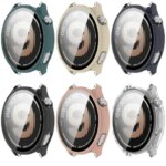 Case + Glass For OnePlus Watch Lite  PC All-around Bumper Anti-scratch Protective Cover + Screen Protector For OPPO Watch S (New)