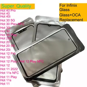 S35428ed053f944c49306b1f4d8c00f60T_300x300q75-1 10/Lot Infinix Hot 60i 50i 50 40 Pro 30 20 12 11 11S 20S 40i 30i 20i Touch Screen Front Outer Glass Panel Lens With OCA Bangladesh (New) - Image 1