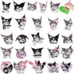 Cartoon Diamond Painting Kuromi Themed Childrens Random Stickers DIY Diamond Art Craft Hobbyists Best Gift (New)