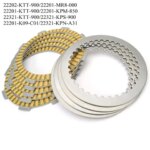 Clutch Friction Disc Plates For Honda CRF150F CBF125 CBF150 CB125F 22202-KTT-900 22201-MR8-000 22201-K09-C01 22321-KPS-900 (New)
