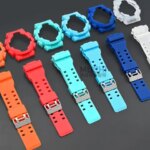 For Casio G-Shock GA-100/110/120/140 GD-100 GAX-100 GLS-100 Replacement Rubber Silicone Matte Watch Band Bracelet Strap + Case (New)