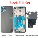 677 Inch Nothing CMF Phone 2 Pro A001 Back Battery Cover Front Middle Frame Door Housing Case Rear Glass Parts Replacement (New)