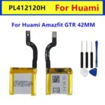 BackShell PL412120H Huami Amazfit GTR 42MM 195mAh PL412120H Battery Replacement Smart Watch Battery Bangladesh (New)